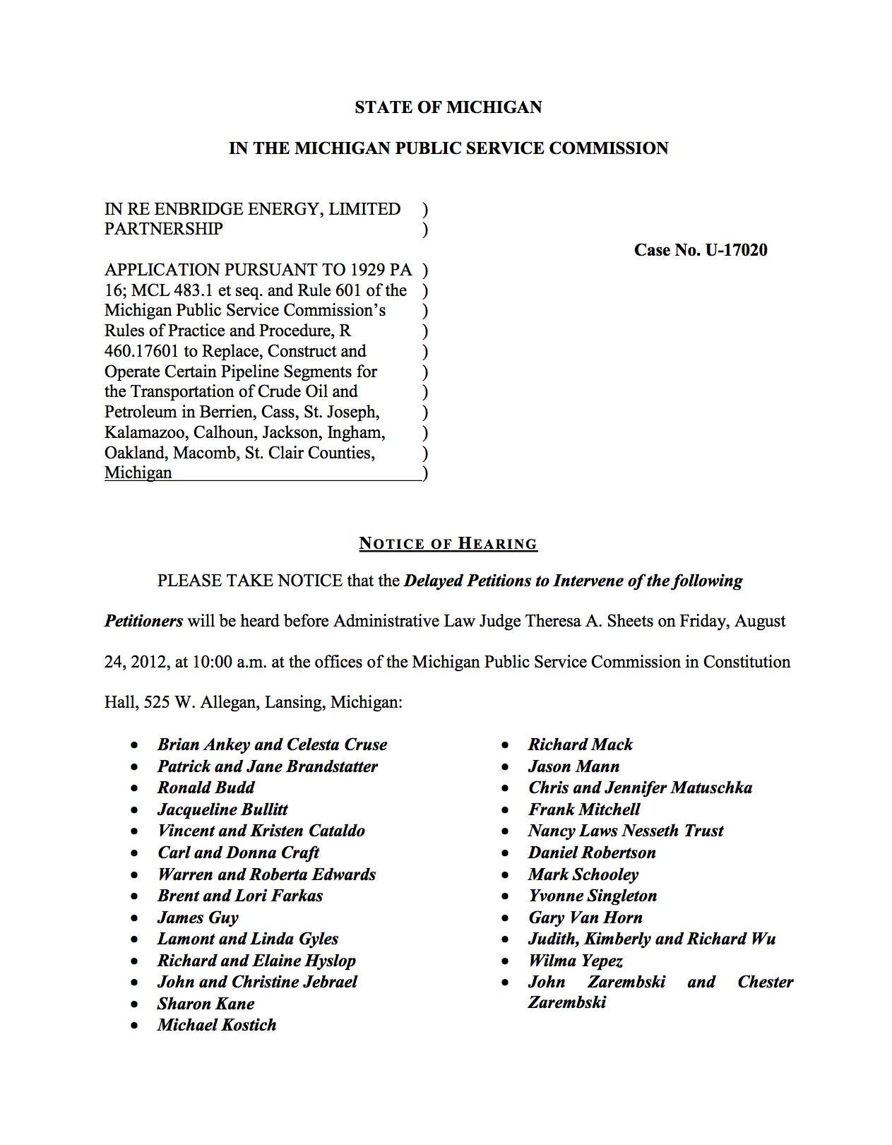 Another Enbridge oil spill